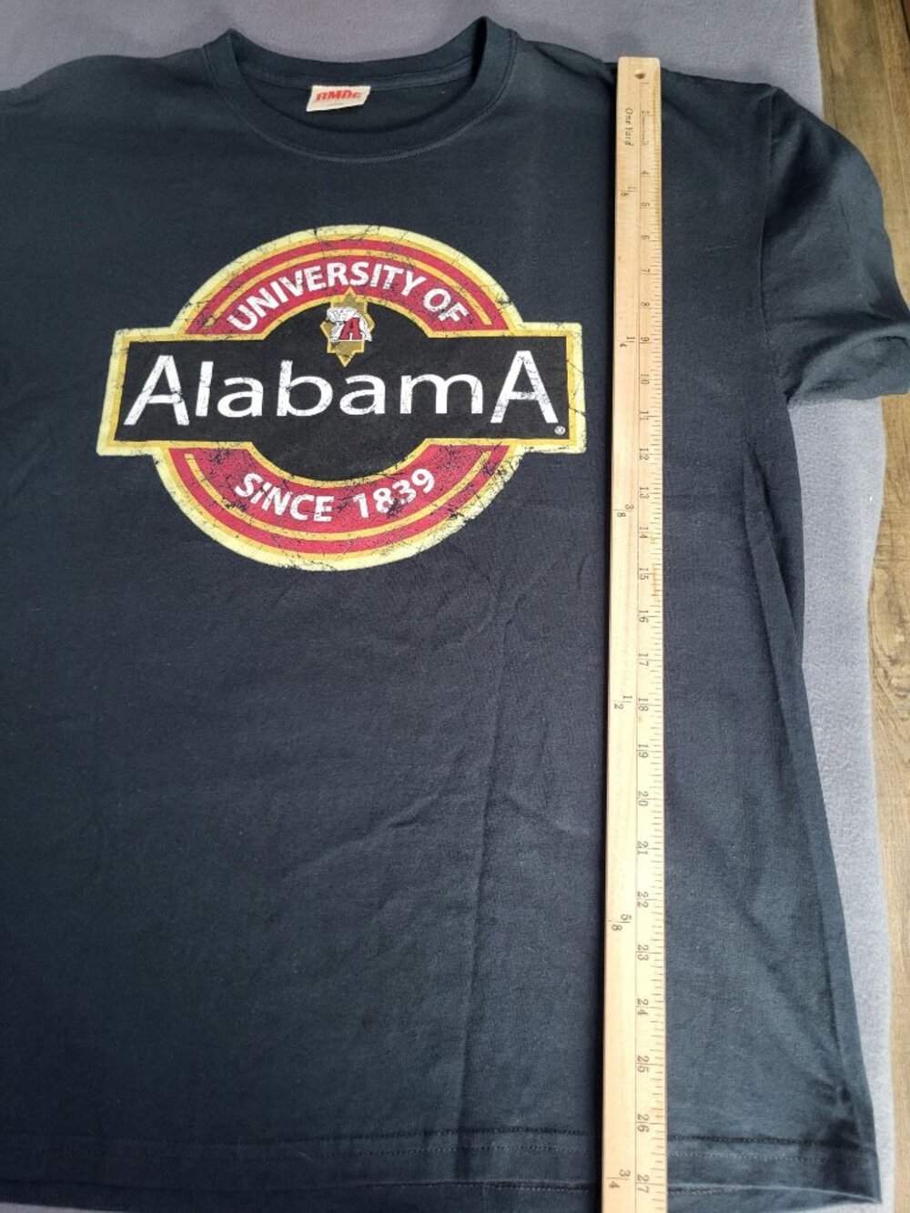 Vintage BMOC University of Alabama Graphic T Shirt SZ LG College Academia - Picture 6 of 7